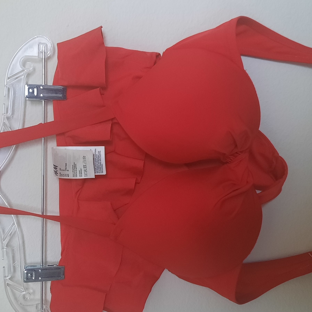 H&M Red Bikini Top